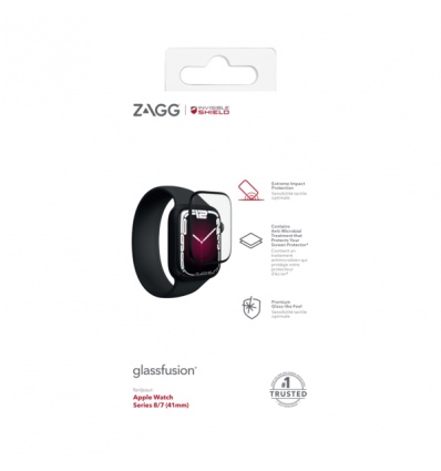 ZAGG Invisible Shield Fusion + hybridní sklo Apple Watch 7/8 (41mm)