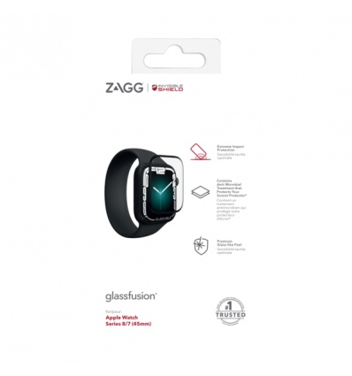 ZAGG Invisible Shield Fusion + hybridní sklo Apple Watch 7/8/9 (45mm)