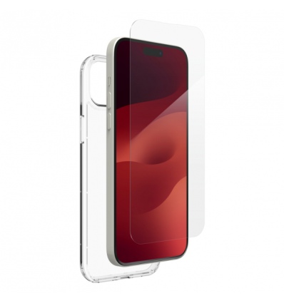 ZAGG Invisible Shield Elite 360°sklo + kryt iPhone 15 Plus průhledný