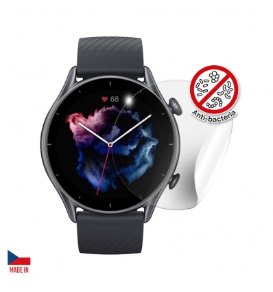Screenshield Anti-Bacteria XIAOMI Amazfit GTR 3 folie na displej