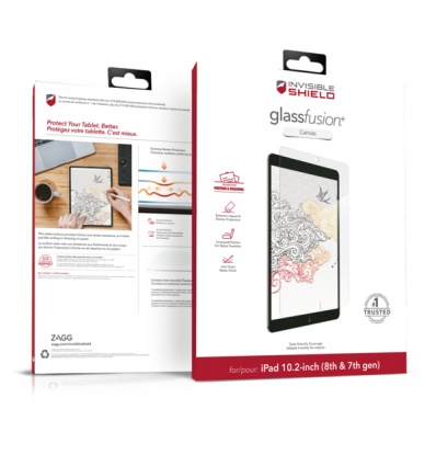 ZAGG Invisible Shield Fusion + Canvas hybridní sklo iPad 10.2 CF
