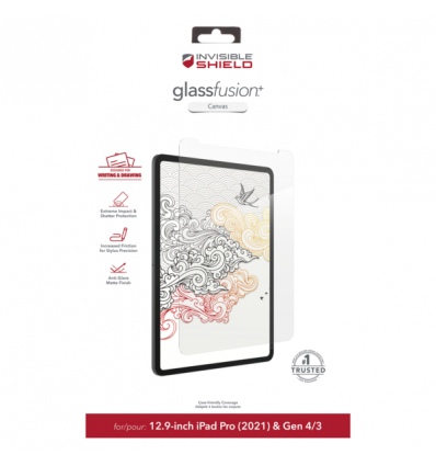ZAGG Invisible Shield Fusion + Canvas hybridní sklo iPad Pro 12.9 CF