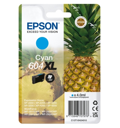 EPSON Singlepack Cyan 604XL Ink