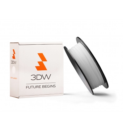 3DW - ABS filament 1,75mm bílá, 1kg, (2x 0,5kg), tisk 220-250°C
