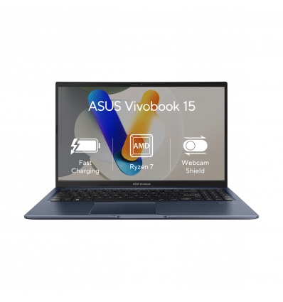 ASUS Vivobook 15/M1502YA-NJ731W/R7-5825U/15,6"/FHD/16GB/512GB/RX Vega 8/W11H/Blue/2R