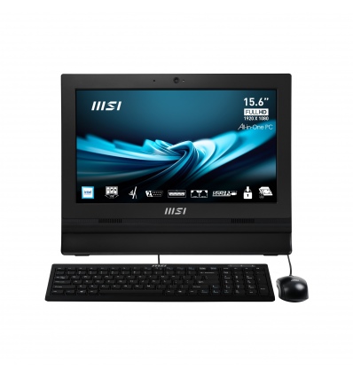 MSI PRO/AP162T ADL-04SCZ/15,6"/FHD/T/N100/4GB/128GB SSD/UHD/W11P/Černá/3R