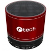 Repro C-TECH SPK-08R, bluetooth, červený