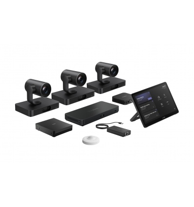 Yealink MVC S98-C5U-004, Microsoft Teams pro extra velké zased. prostory, 3x kamera, dotykový panel