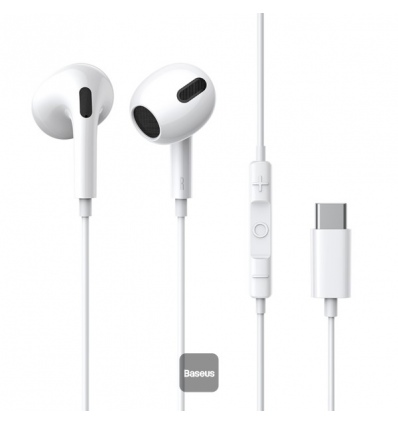 Baseus Encok C17/USB-C/Bílá