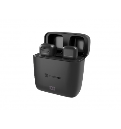 Mobilní bezdrátový mikrofon Natec HOPPER LAVALIER USB-C