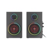 Reproduktory 2.0 24W GENESIS HELIUM 300BT ARGB, Bluetooth 5.0
