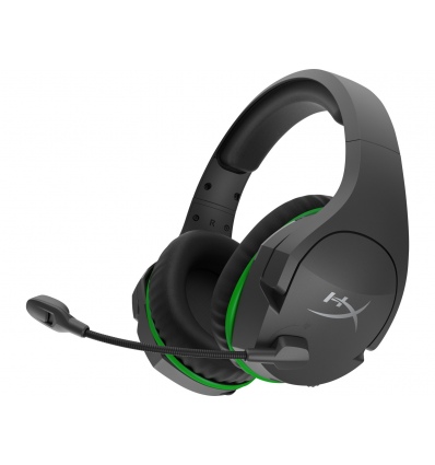 HyperX CloudX Stinger Core/Stereo/ANC/BT/Bezdrát/Šedá-zelená