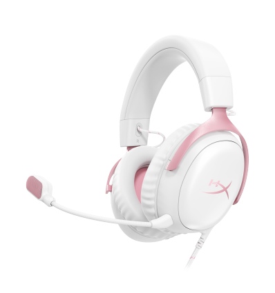 HP HyperX Cloud III WHT/PNK Gaming Headset