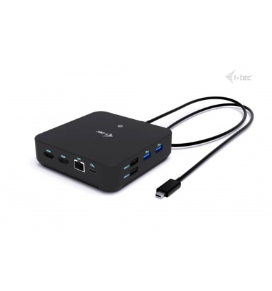 i-tec USB-C DP Dual HDMI Docking Station, Power Delivery 100W