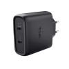 TRUST MAXO 65W 2P USB-C GAN CHARGER BLK