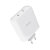 TRUST MAXO 100W 2P USB-C GAN CHARGER WHT