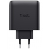 TRUST MAXO 65W 2P USB-C GAN CHARGER WHT