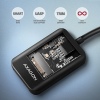 AXAGON ADM2-AM USB-A 10Gbps - M.2 NVMe & SATA SSD adaptér, kabel USB-A 10cm