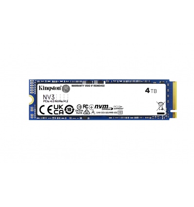 Kingston NV3/4TB/SSD/0/SAS/M.2 NVMe/5R
