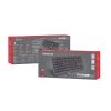 GENESIS herní klávesnice THOR 230/TKL/RGB/Outemu Panda/Bezdrátová USB + Bluetooth/US layout/Černá