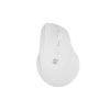 Bezdrátová myš Natec CRAKE 2/Kancelářská/Optická/2 400 DPI/USB+BT/Bílá/Vertikální/Optická/Pro pravák