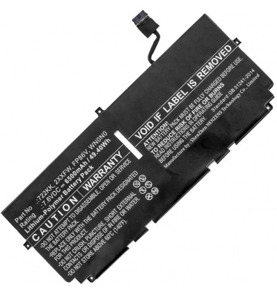 Baterie Li-Pol 7,6V 6500mAh pro DELL XPS 13 9300