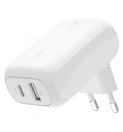 Belkin Charger 42W - 30W USB C + 12W USB-A Dual