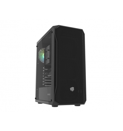 PC skříň Fury SHOBO SH4 RGB Midi Tower, Window,