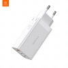 Mcdodo GaN nabíječka do sítě, 220V, 65W, 2x USB-C, 1x USB-A, bílá