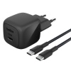 BELKIN 45W USB PD nabíjecí adaptér černý + 1m USB-C kabel