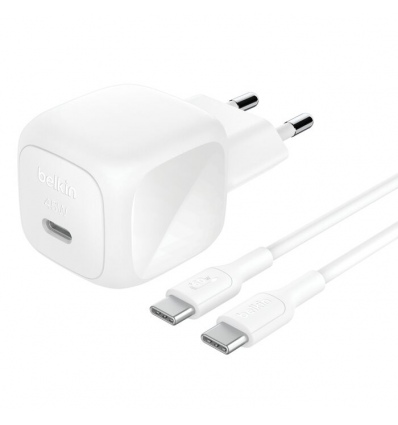 BELKIN 45W USB PD nabíjecí adaptér bílý + 1m USB-C kabel