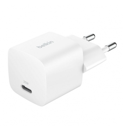 BELKIN 25W USB PD nabíjecí adaptér bílý