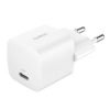 BELKIN 25W USB PD nabíjecí adaptér bílý