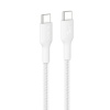 BELKIN kabel USB-C 240W oplétaný 2m bílý