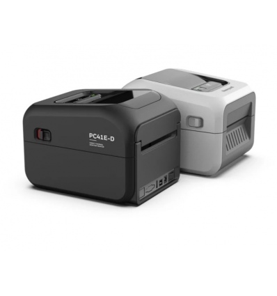 PC41E-D, Direct thermal, 300dpi, black