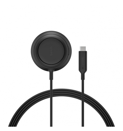 BELKIN ULTRACHARGE Qi2 25W podložka se stojanem bez adaptéru černá