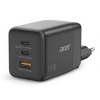 Acer GAN Charger, 2xUSBC-1xUSBA,black