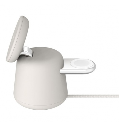 BELKIN BOOSTCHARGE PRO 2v1 Qi2 15W stojan sand