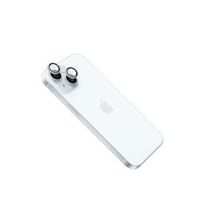 FIXED Camera Glass Apple iPhone 15/15 +, stříbrná