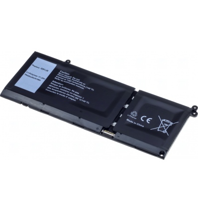 Baterie T6 Power G91J0, MGCM5, 6TW9W, 55NWG, 927N5, FH3K2, PG8YJ, 451-BCUG