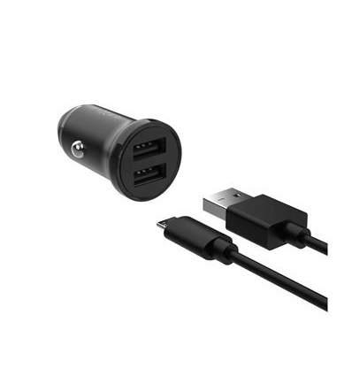 Nabíječka FIXED 2xUSB,USB/micro USB kabel,1m, 15W