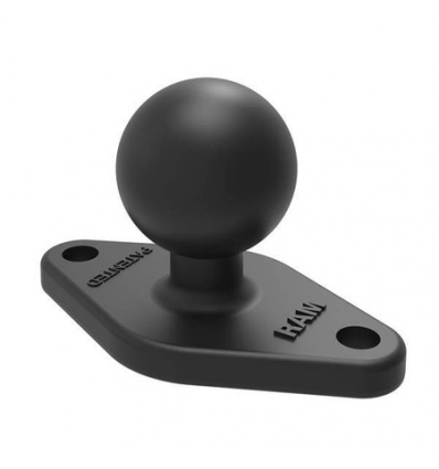 RAM základna tvaru diamantu 2,43" x 1,31 " s kulovým kloubem 1"