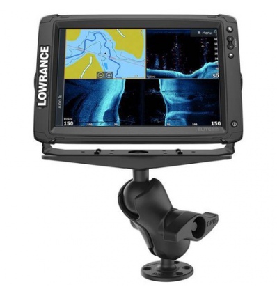 RAM sestava - základna 11" x 3" s krátkým ramenem a kulatou základnou 3,68" s kulovým kloubem 2,25"