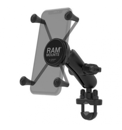 RAM sestava - velký držák X-Grip se středním ramenem a úchytem U-Bolt na průměr 0,50 "až 1,25"