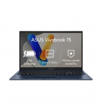ASUS Vivobook 15/X1504VA-BQ4597W/5-120U/15,6"/FHD/16GB/1TB/Intel int/W11H/Blue/2R