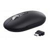 Trust Seron Slim/Kancelářská/Optická/3 200 DPI/USB+BT/Černá