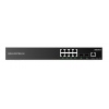Grandstream GWN7801P L2+ Managed Network Switch 8x 1Gb RJ45, 2x SFP, PoE+, DHCP, QoS, VLAN