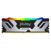 Kingston FURY Renegade/DDR5/16/7200MHz/CL38/1x16GB/RGB/Black/Silv
