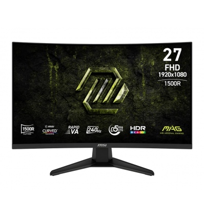 MSI MAG 275CF X24 27"/FHD/VA/240Hz/0,5ms/1500R