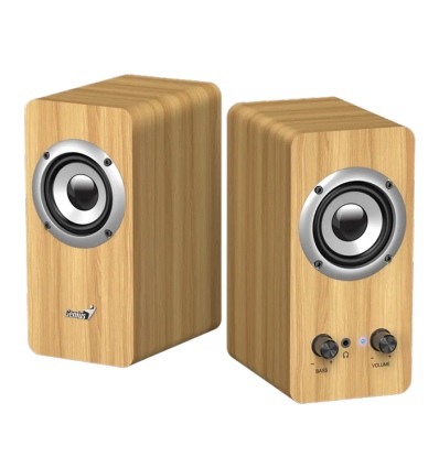 GENIUS SP-HF400 reproduktory, světlé dřevo